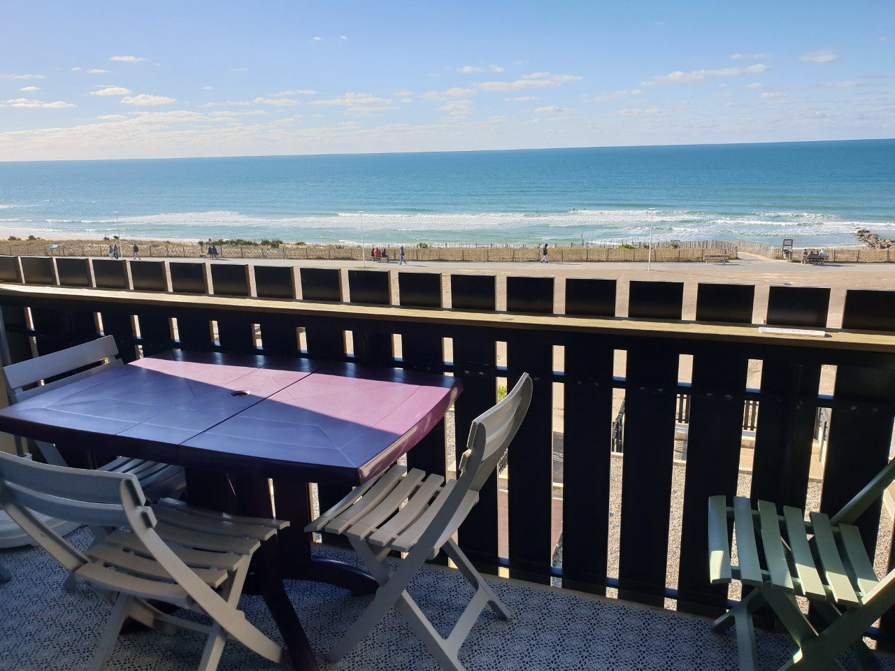 Plage magnifique vue