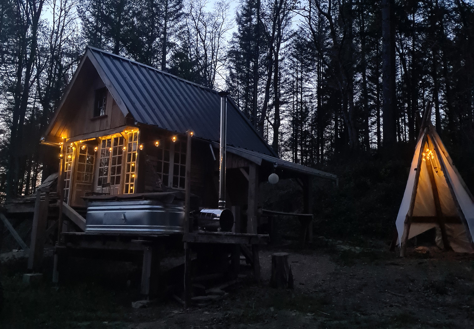 GreenGo Cabane trappeur