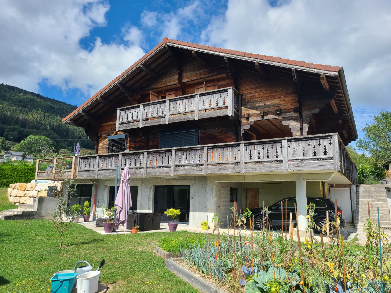 GreenGo Appartement ou chambre dans un chalet en bois à la montagne