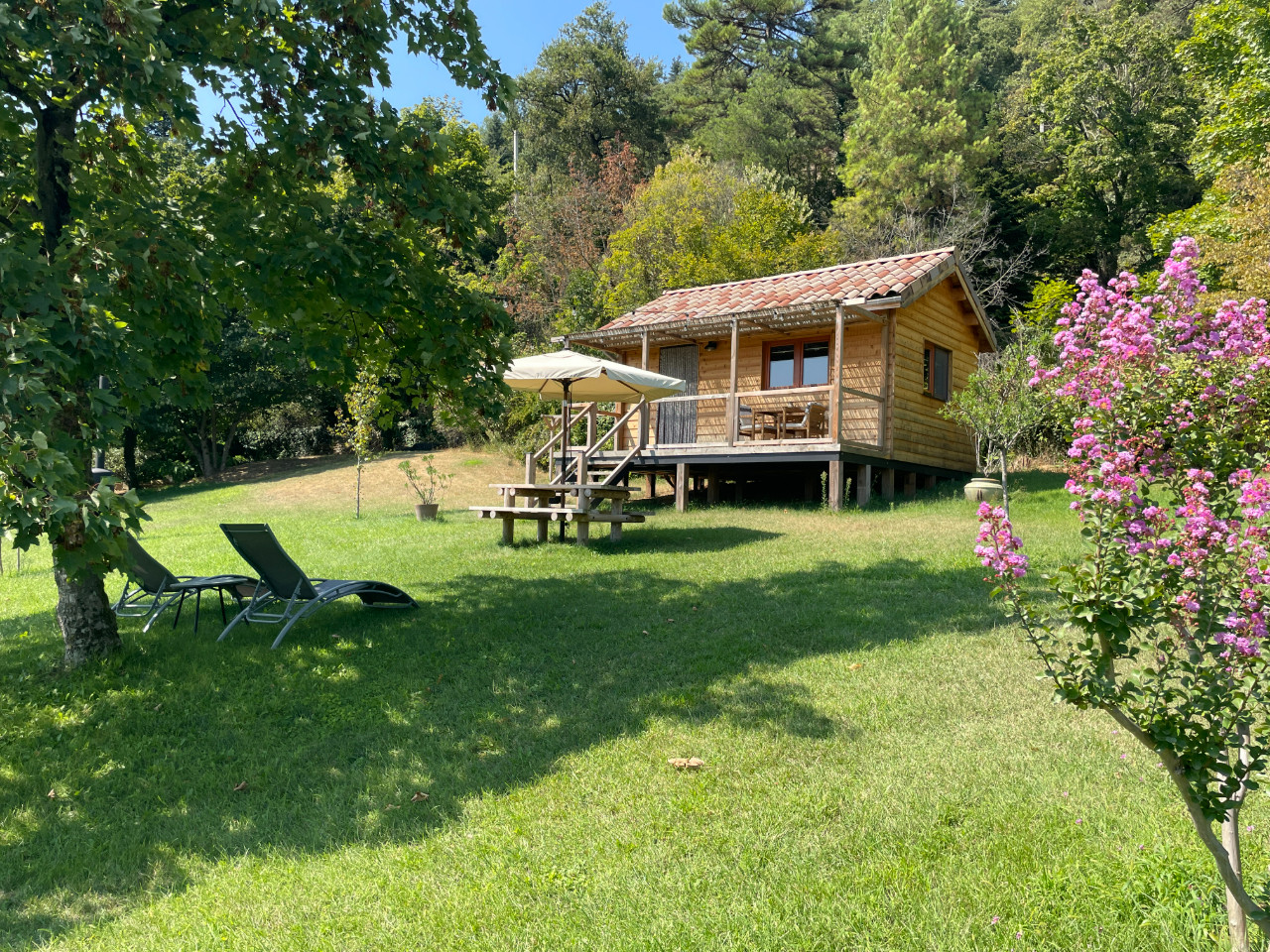 GreenGo Mas des Poutres - Gîte Rose et Tinyhouse