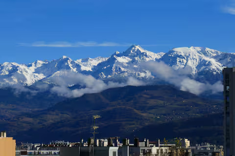 L'entrée des Alpes