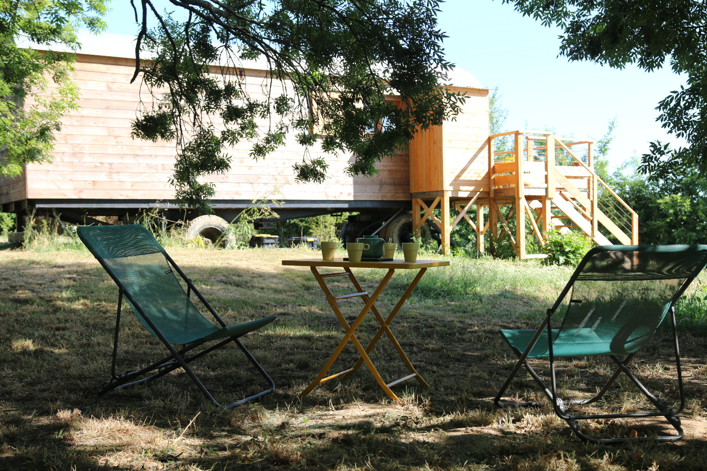 GreenGo La grande roulotte de la ferme de Pitoué
