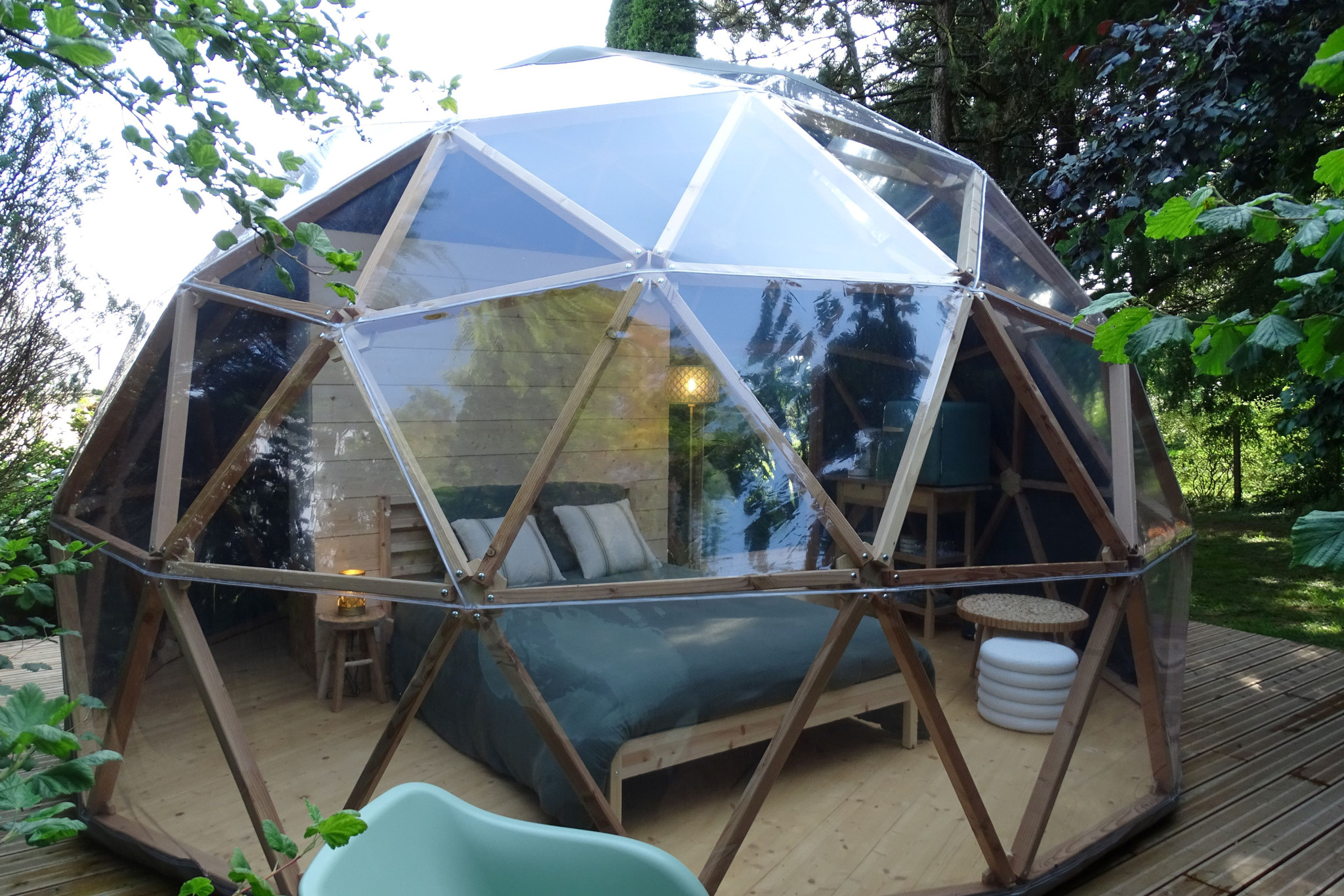 La Parenthèse Insolite - la Bulle Dôme Premium et bain nordique