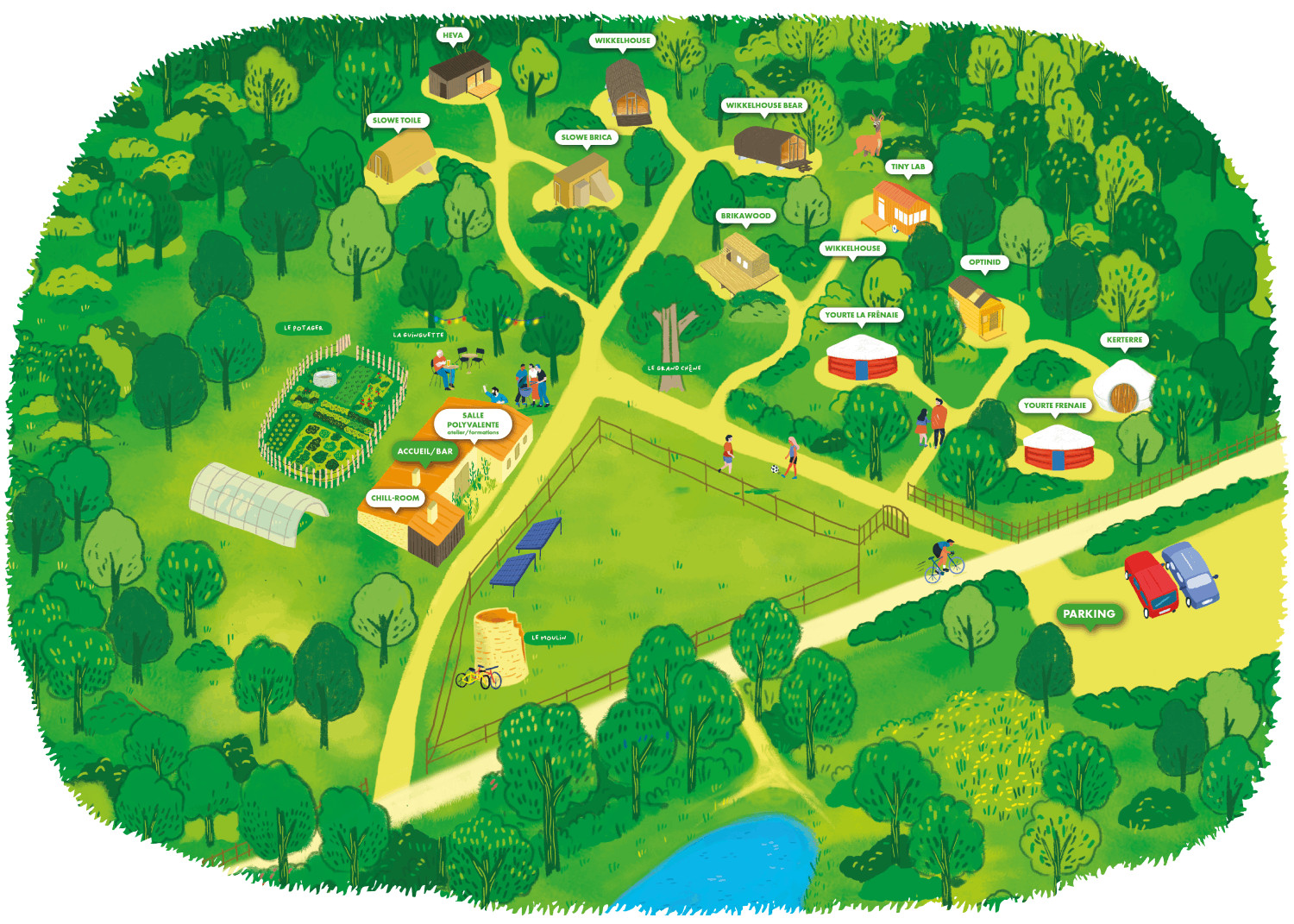 Écovillage Gironde Glamping