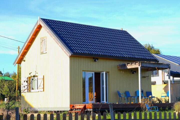 Chalet en bois avec vue forêt | Yoga & Nature