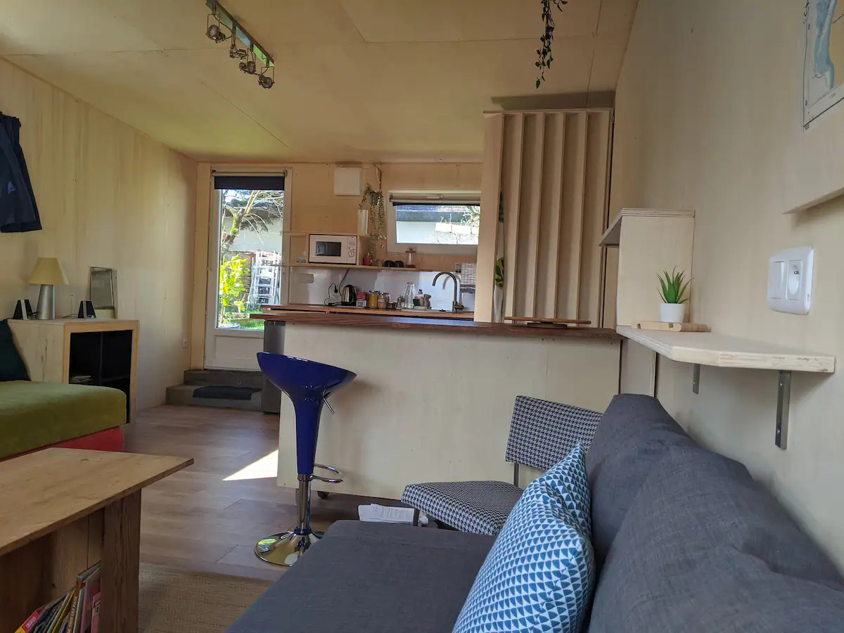Logement GreenGo: L'Atelier : studio douillet