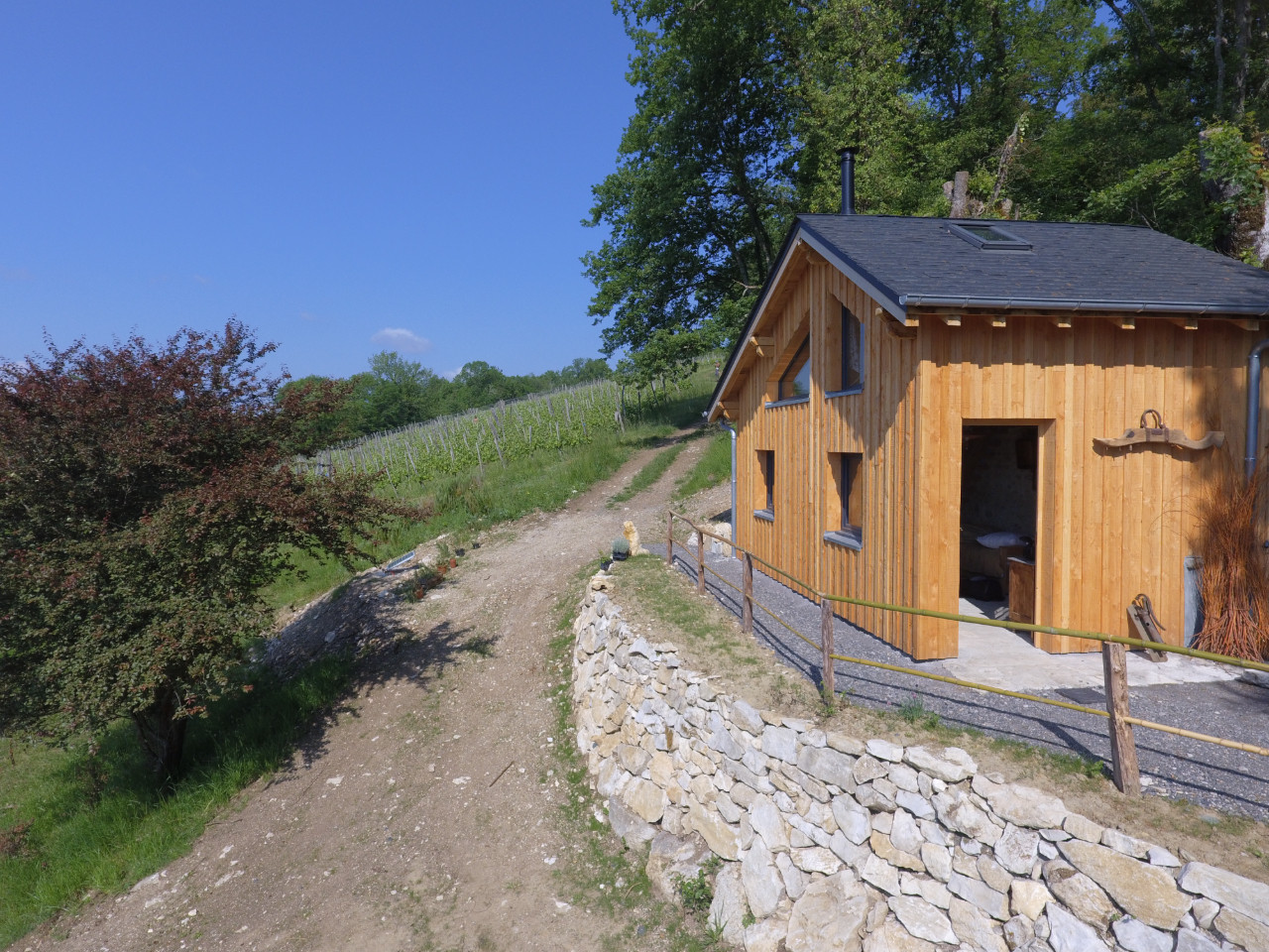 Vivez une expérience dans notre Cabane Vigneronne
