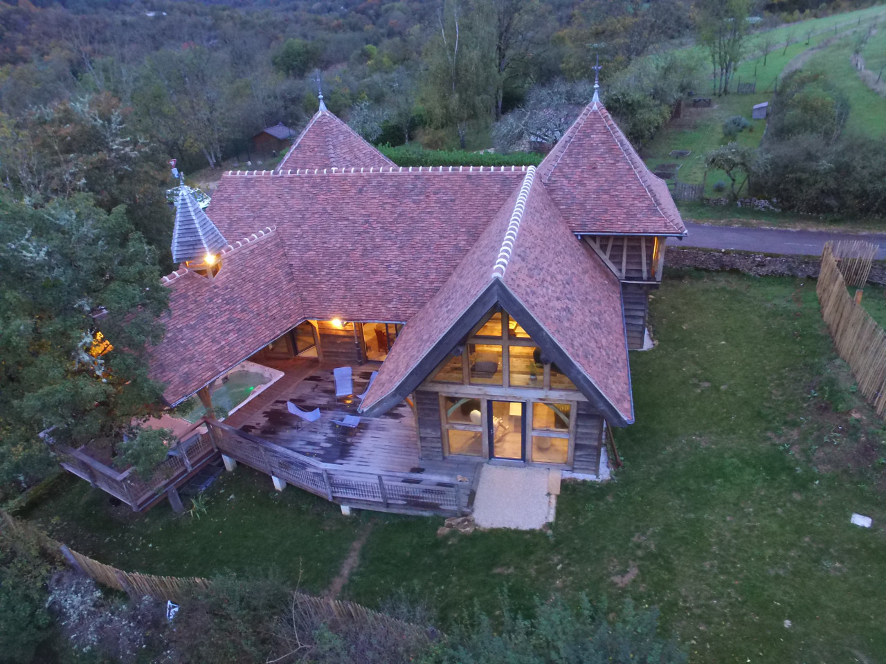GreenGo Domaine des Monuments Hystériques, 3 gîtes avec spas