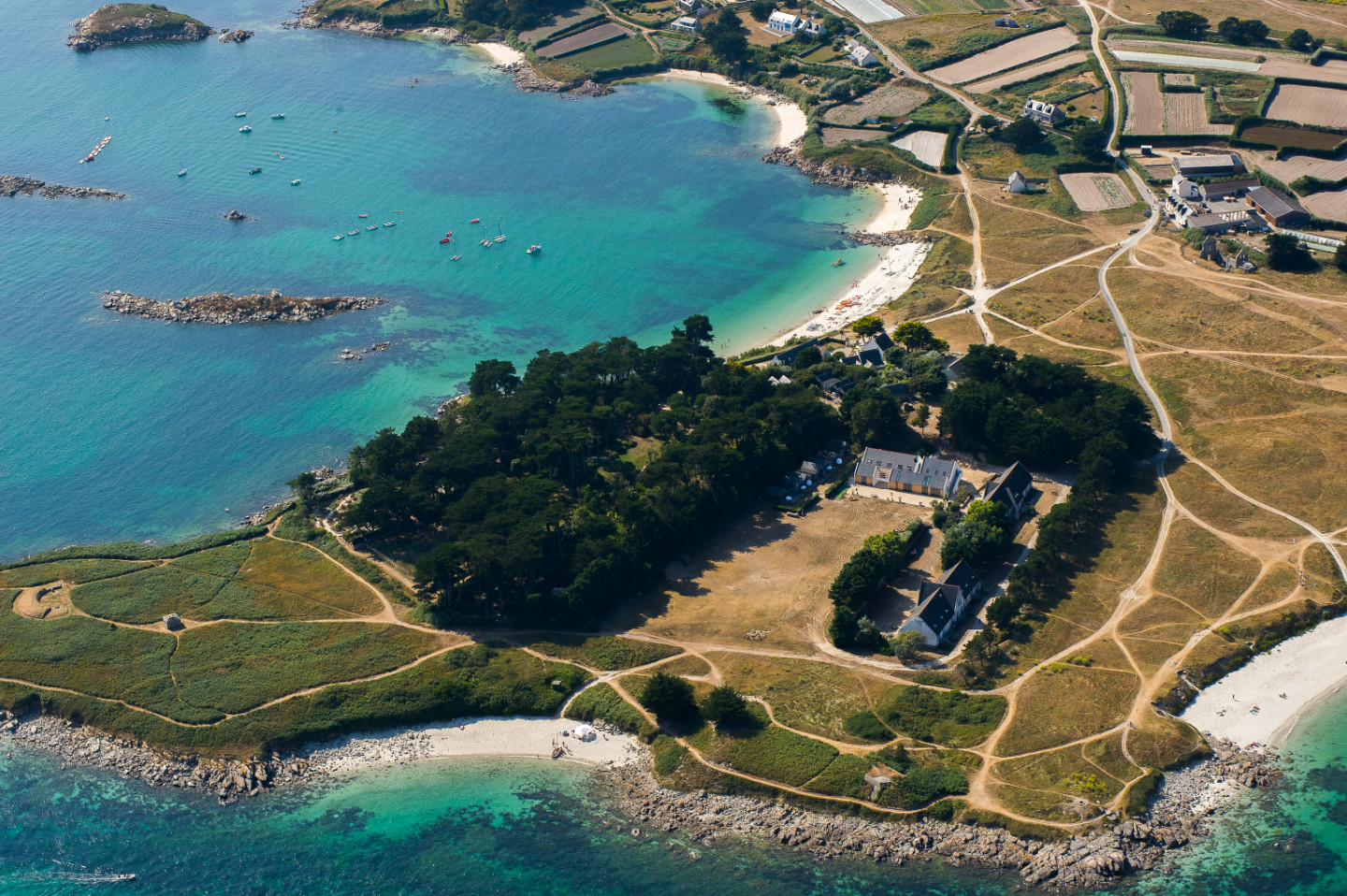 Jardin Colonial - Rêves de Mer sur l'île la magnifique île de Batz