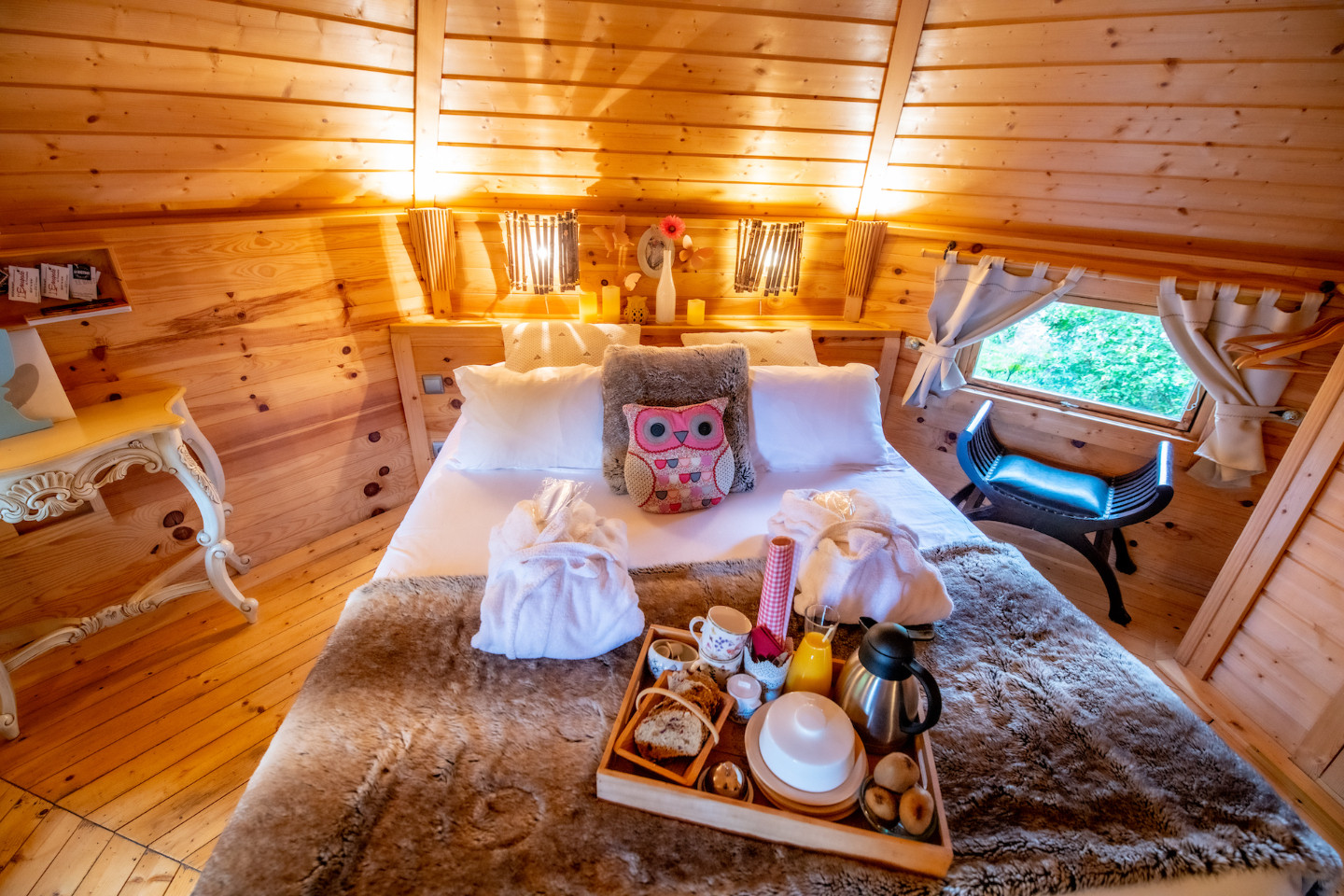 GreenGo Le Bassin du Tertre Fronsac chalets indépendants avec spa