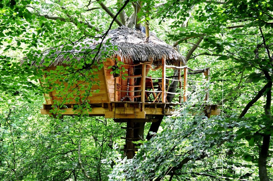 Hôte GreenGo: Les cabanes dans les arbres de Fontaine-Châtel