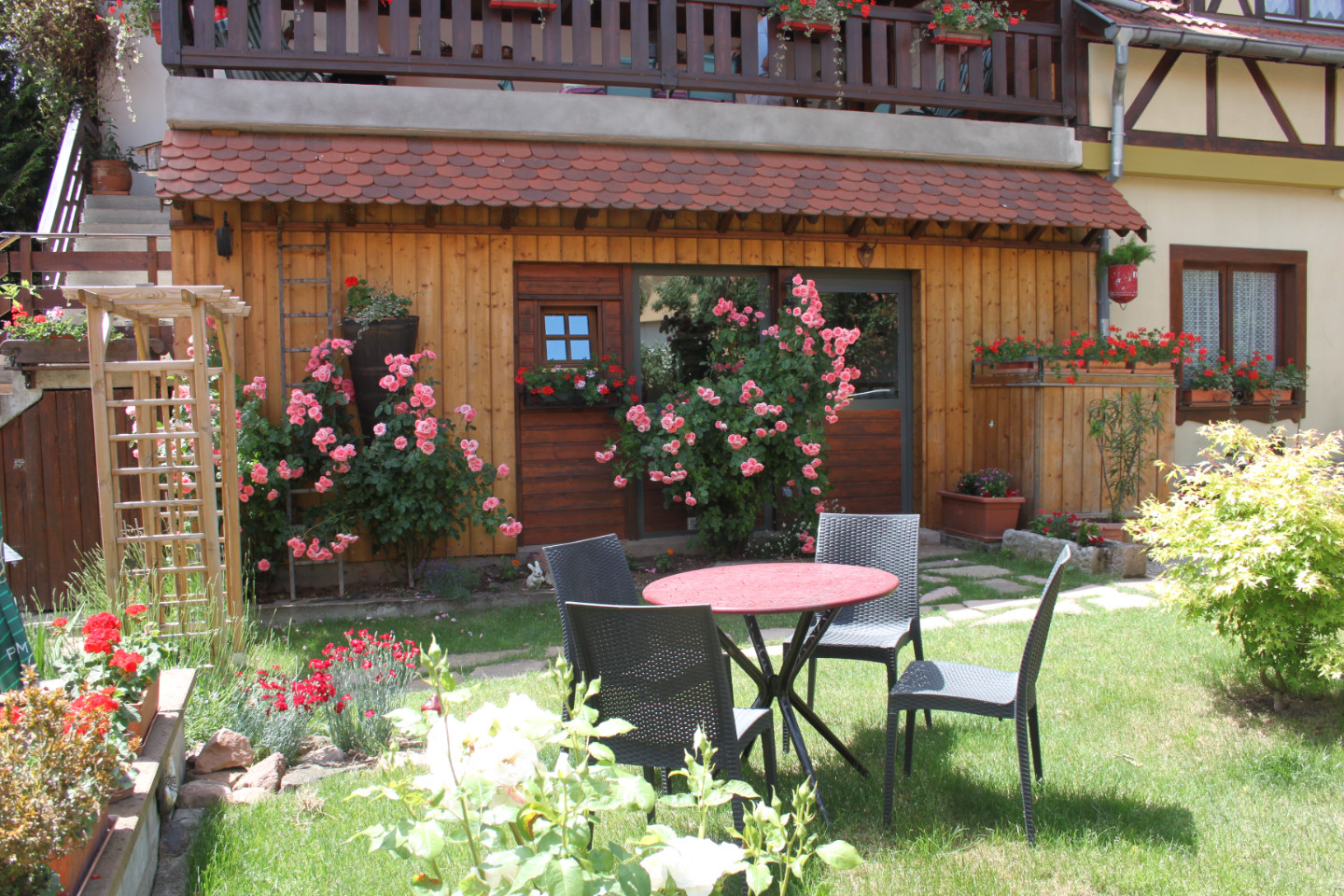 GreenGo Gîte la Maison de vacances Maison alsacienne route des vins Alsace