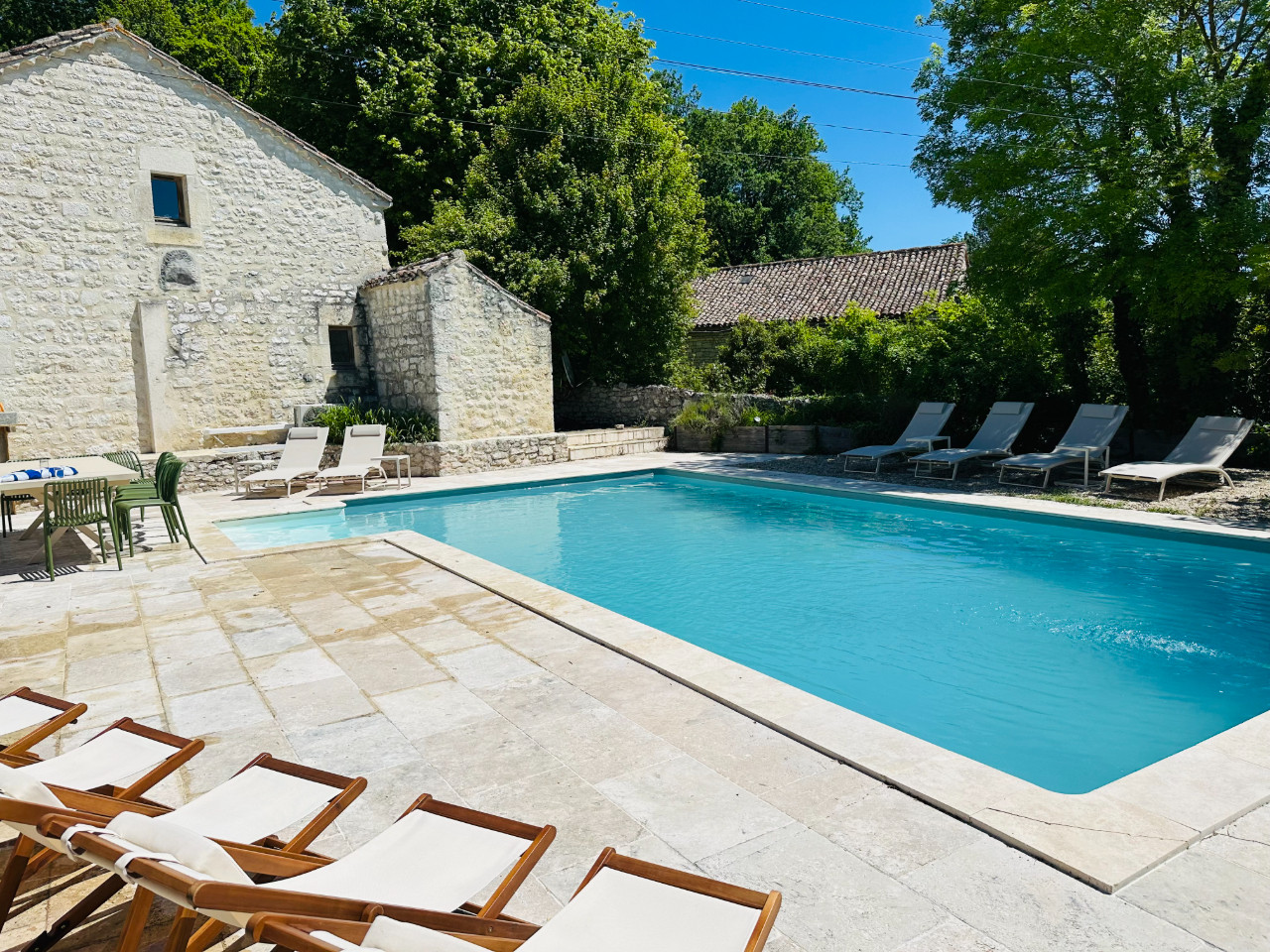 Le domaine de Péroline : Piscine et Jaccuzi