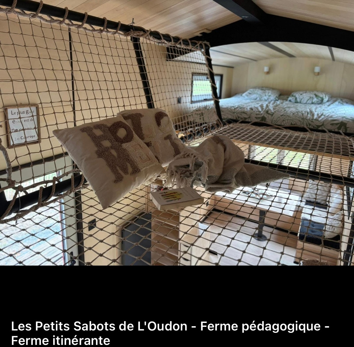 Tiny house les petits sabots de l'Oudon