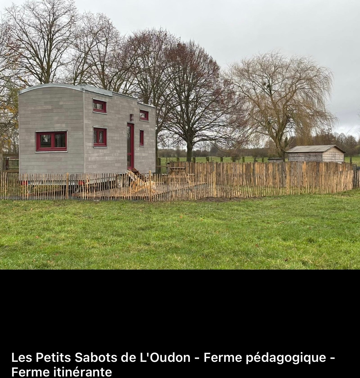 GreenGo Tiny house les petits sabots de l'Oudon