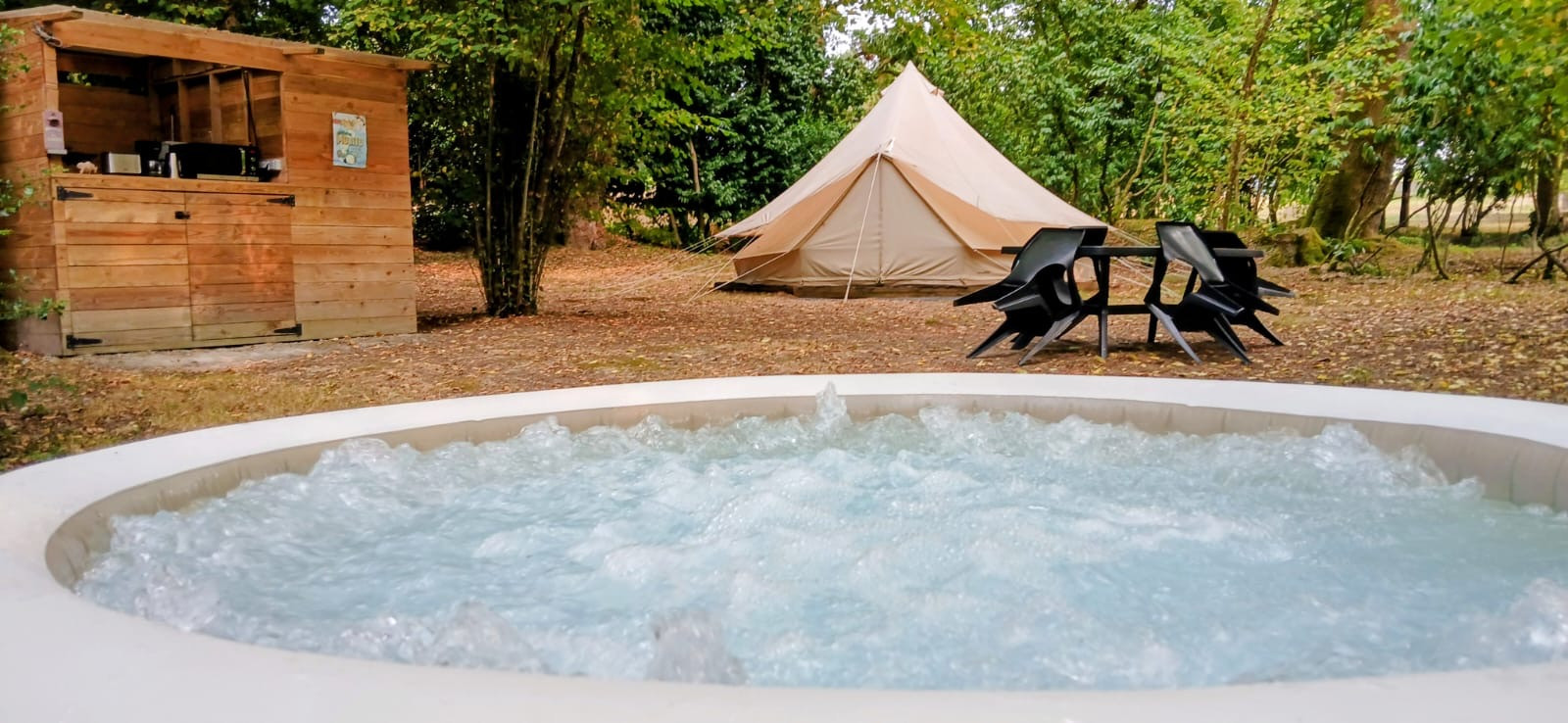 GreenGo Nuit romantique avec spa chauffé en pleine nature près de Nantes