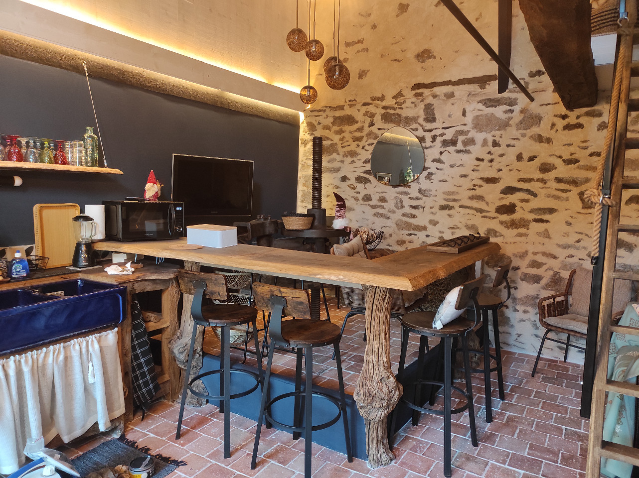 GreenGo La Ville Es Riez Gite au pressoir