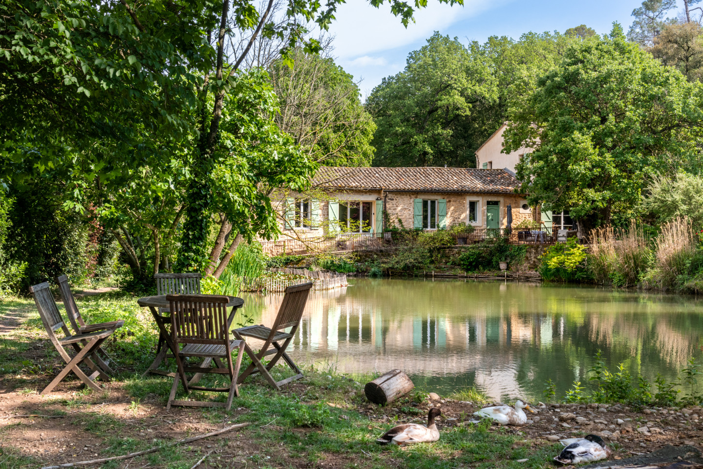 Hôte GreenGo: Le Moulin Haut, grande propriété capacité 36 personnes avec piscine, rivière, étang, forêt