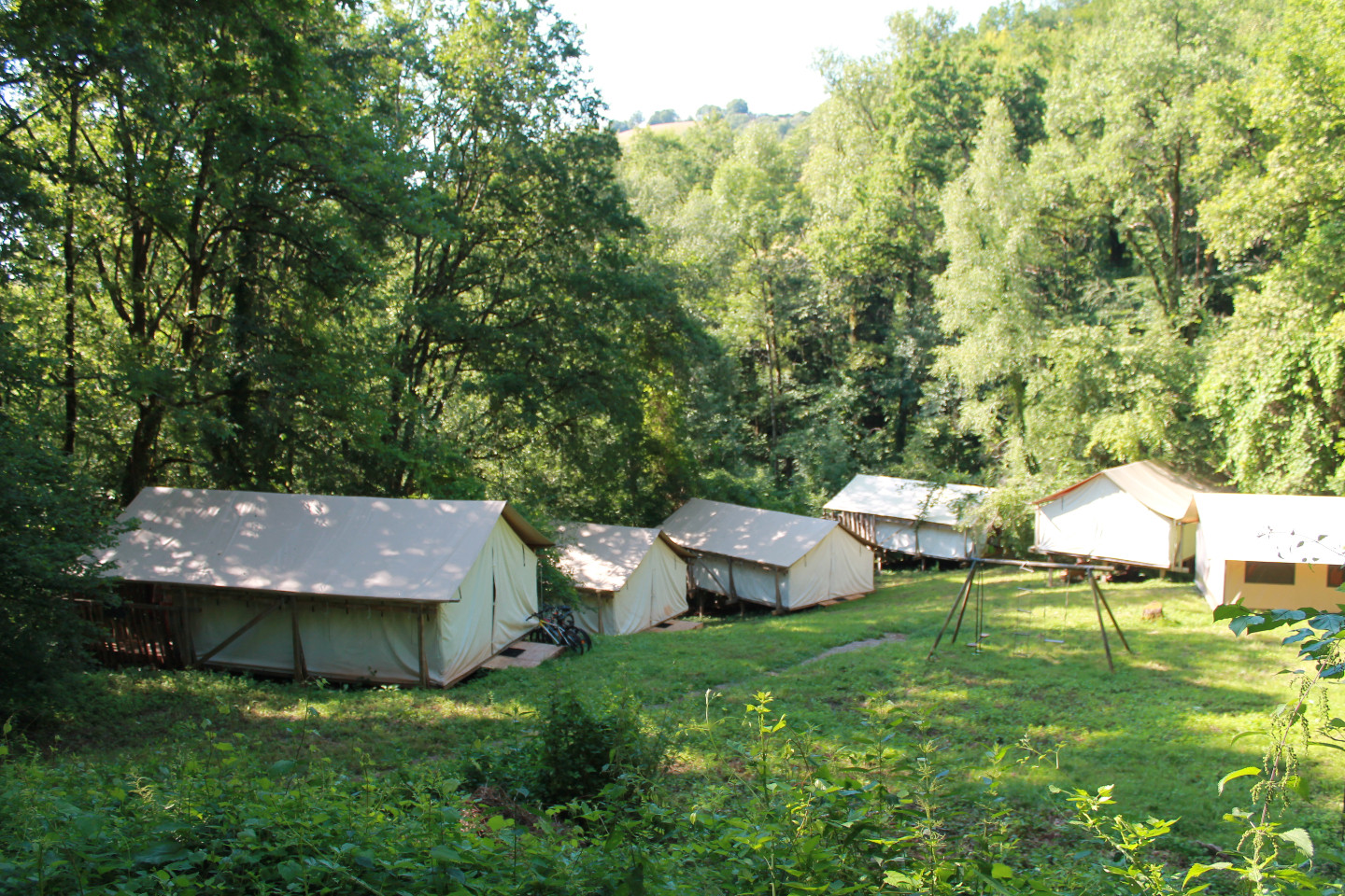 Camping Aveyron À la campagne
