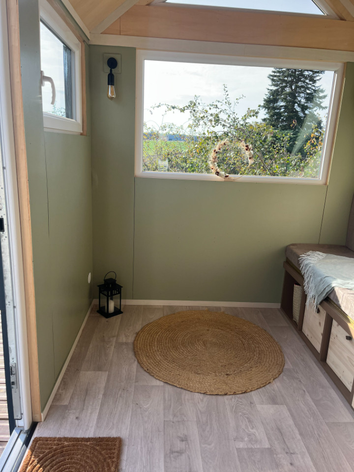 GreenGo Tiny house chez un constructeur