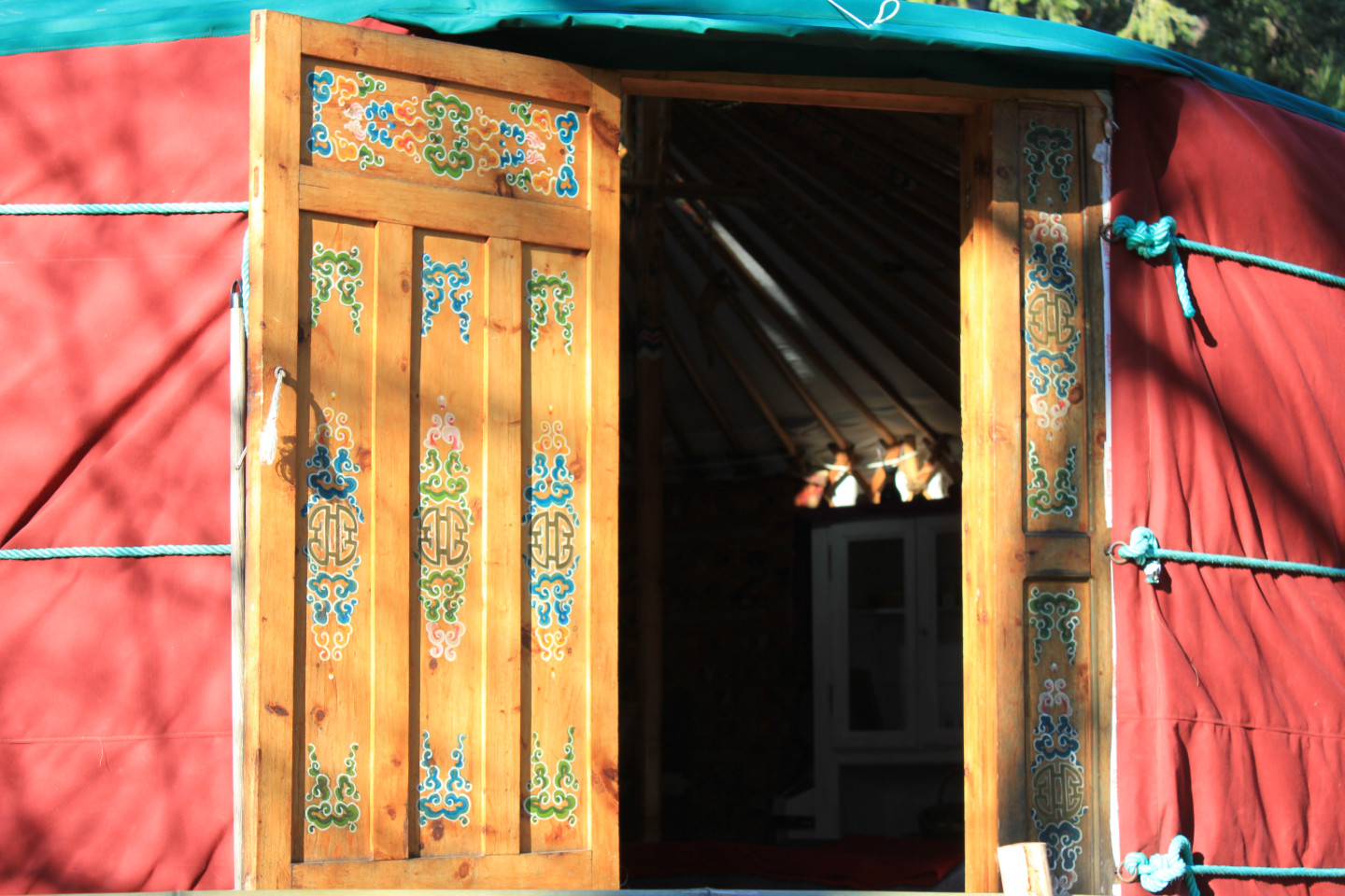 GreenGo Le Campement Yourtes Découverte. Yourte duo Chamanïa