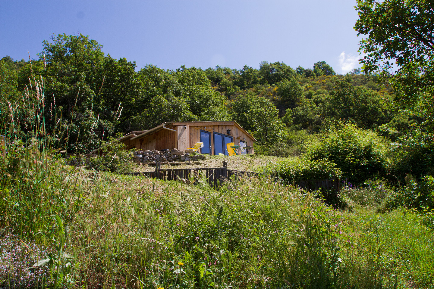 Tente Nature, Fraîcheur et ciel étoilé en Haute Provence