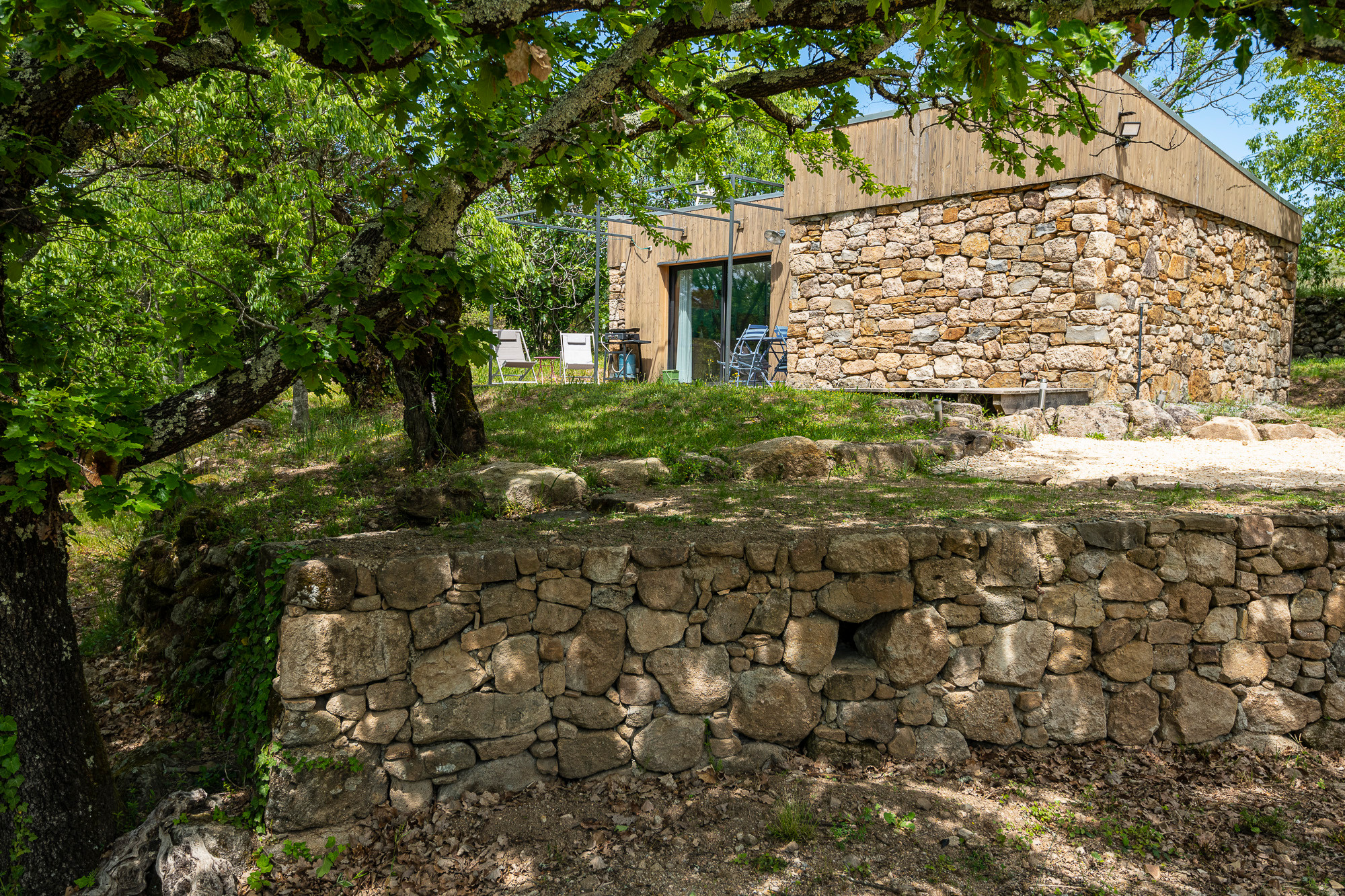 Hôte GreenGo: L'Ôlive - éco-gîtes en Cévennes d'Ardèche, environment naturel, maisons cosy, conception écologique