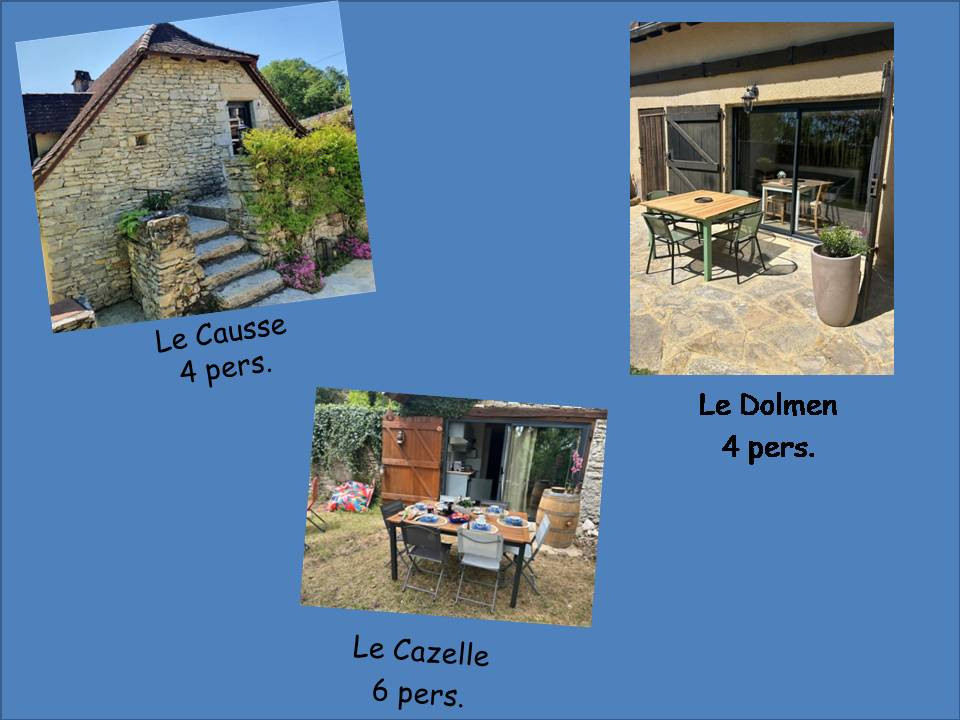 Gîtes sur le Causse de St Chels