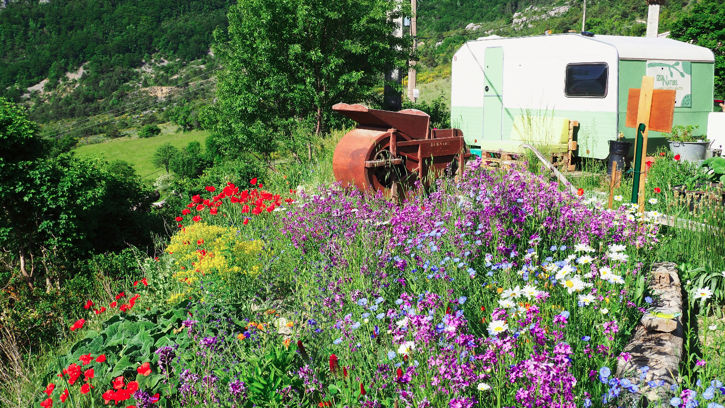 Logement insolite Drôme Glamping