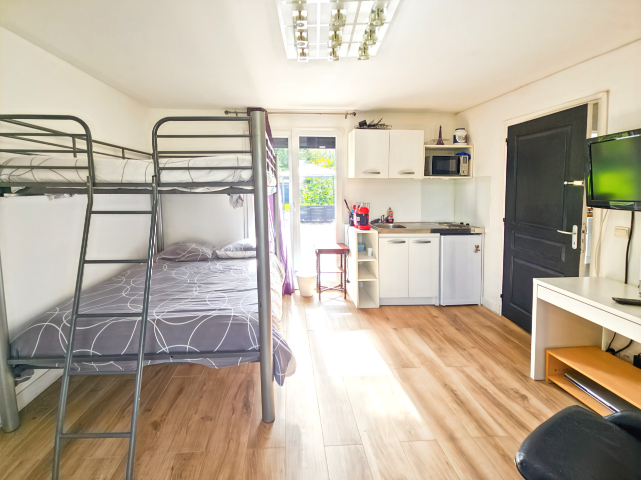 GreenGo Studio 4 pers., jacuzzi, jardin de 3 800 m2, parking