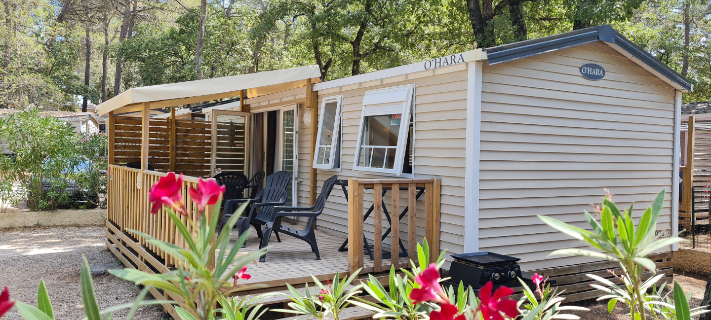 GreenGo Mobilhome premium Nans-les-Pins Emplacement idéal Nature et Famille