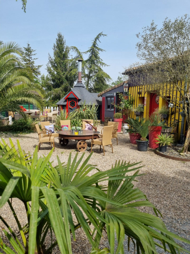 Le Bassin du Tertre Fronsac chalets indépendants avec spa