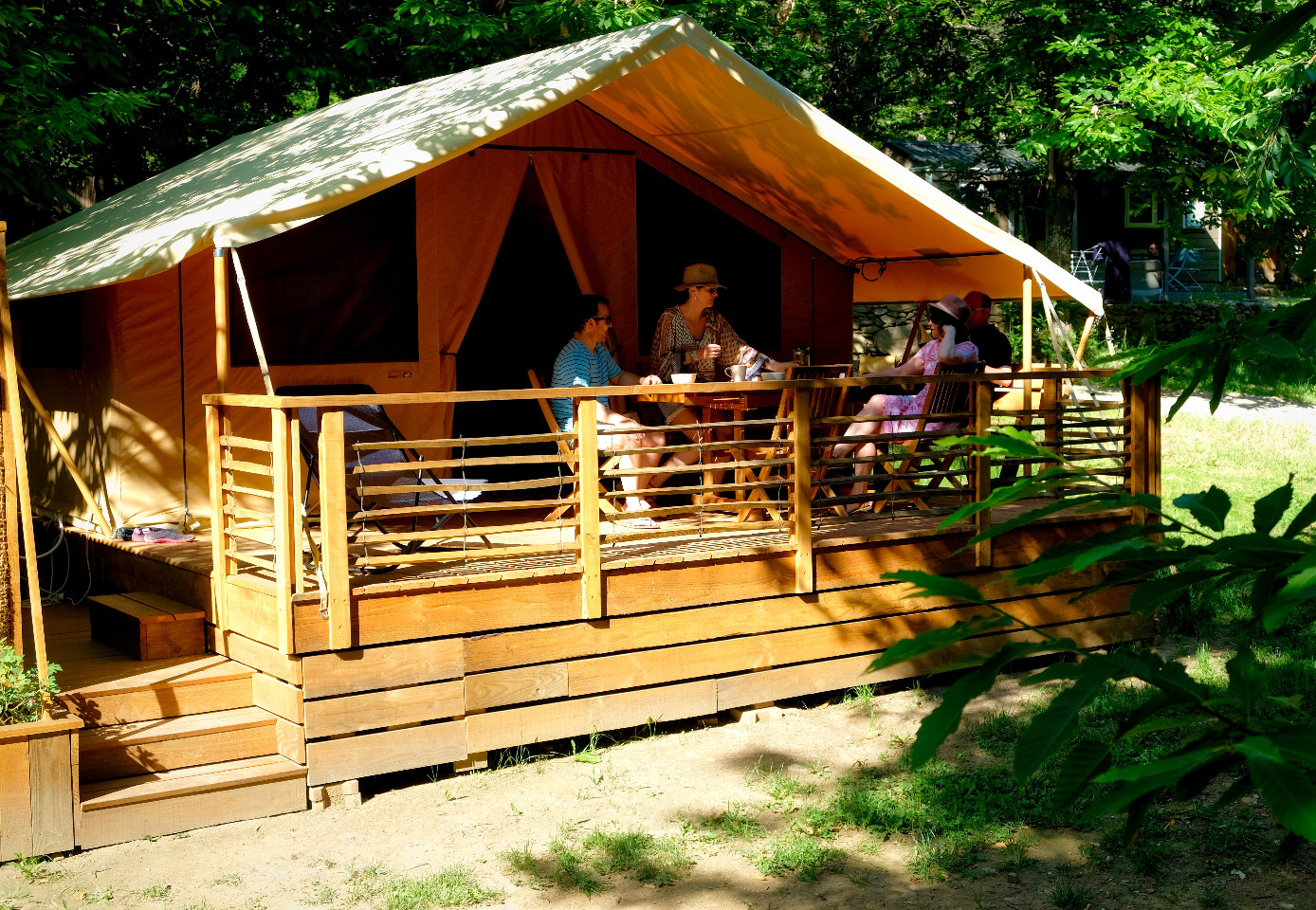 Camping Ardèche À la campagne