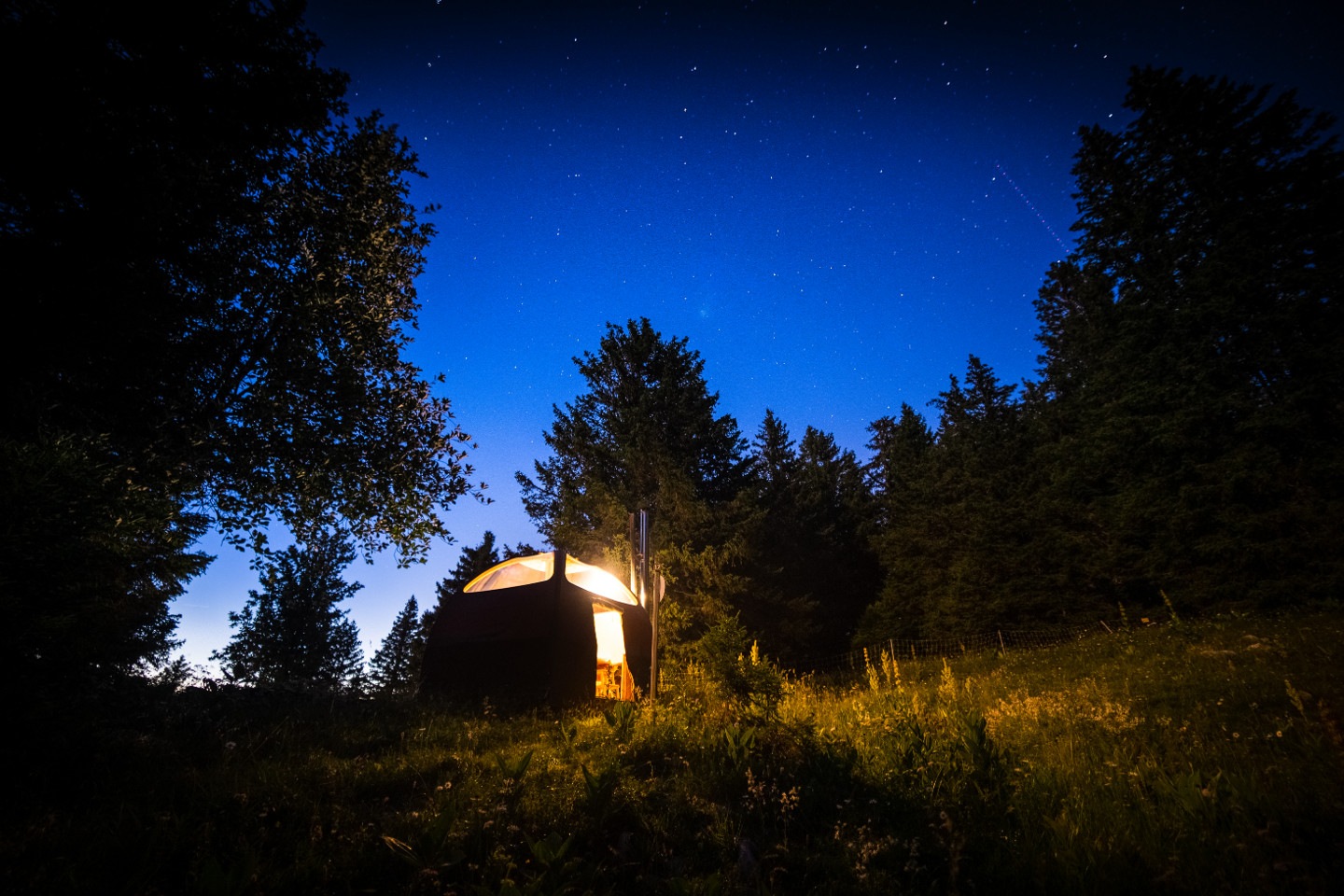Écovillage Haute-Savoie En forêt