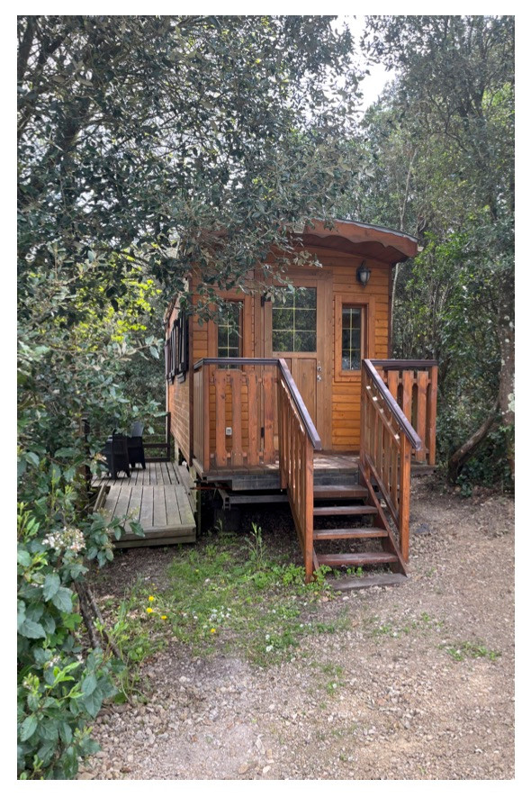 L' Eco-gîte et sa roulotte
