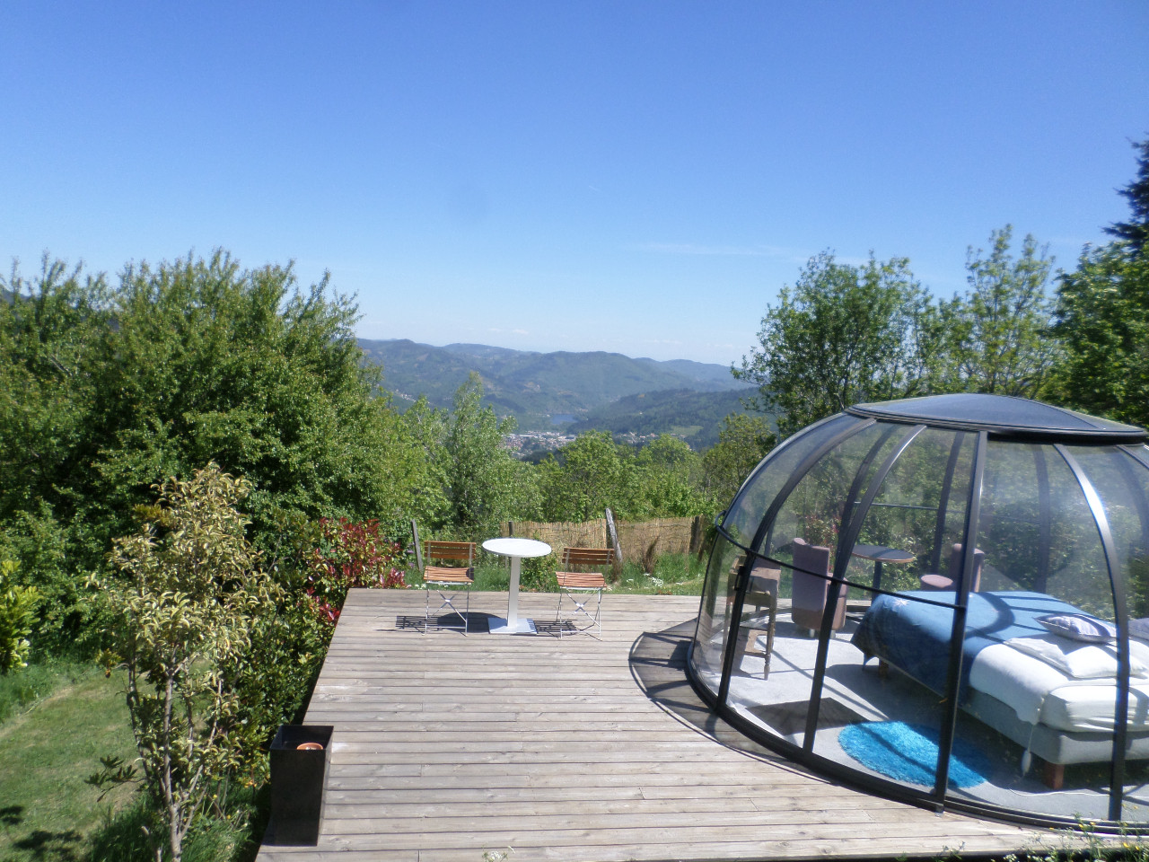 Hôte GreenGo: Nuits D'y Cîmes : Hébergements insolites, Bulle et Spa Ardèche, Auvergne Rhône Alpes
