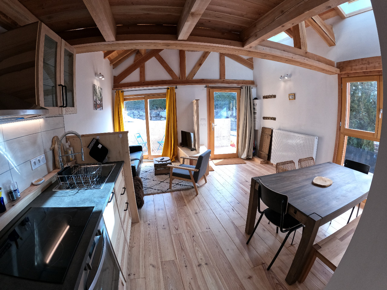 GreenGo Petit Chalet Montagne avec Terrasse + Jardin