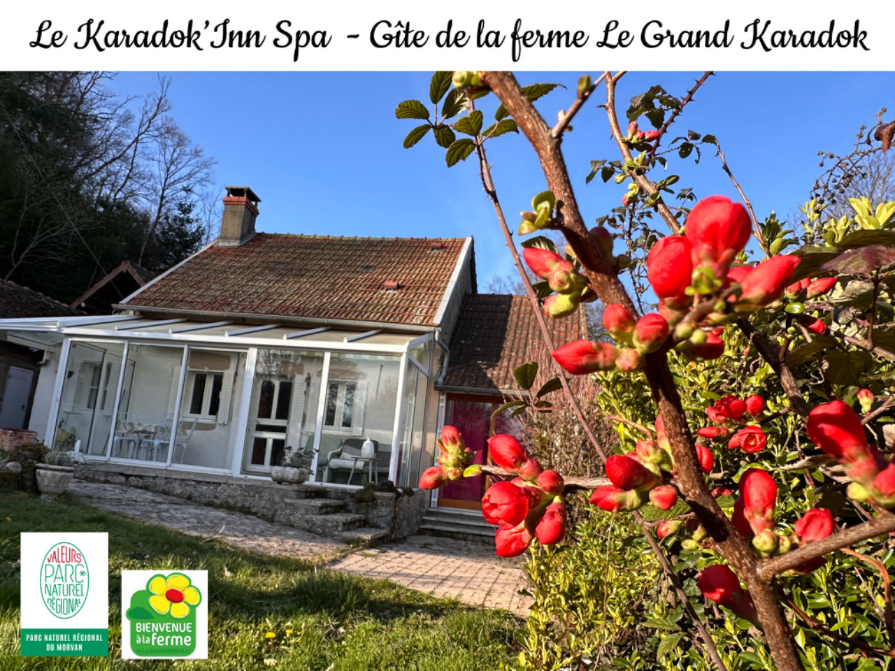 GreenGo Le Karadok'Inn, les gîtes de la Ferme le Grand Karadok, dans le Parc Régional du Morvan
