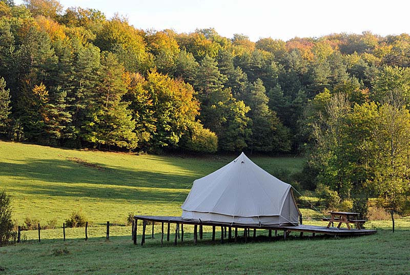 Chemins de Traverse : tentes et roulottes