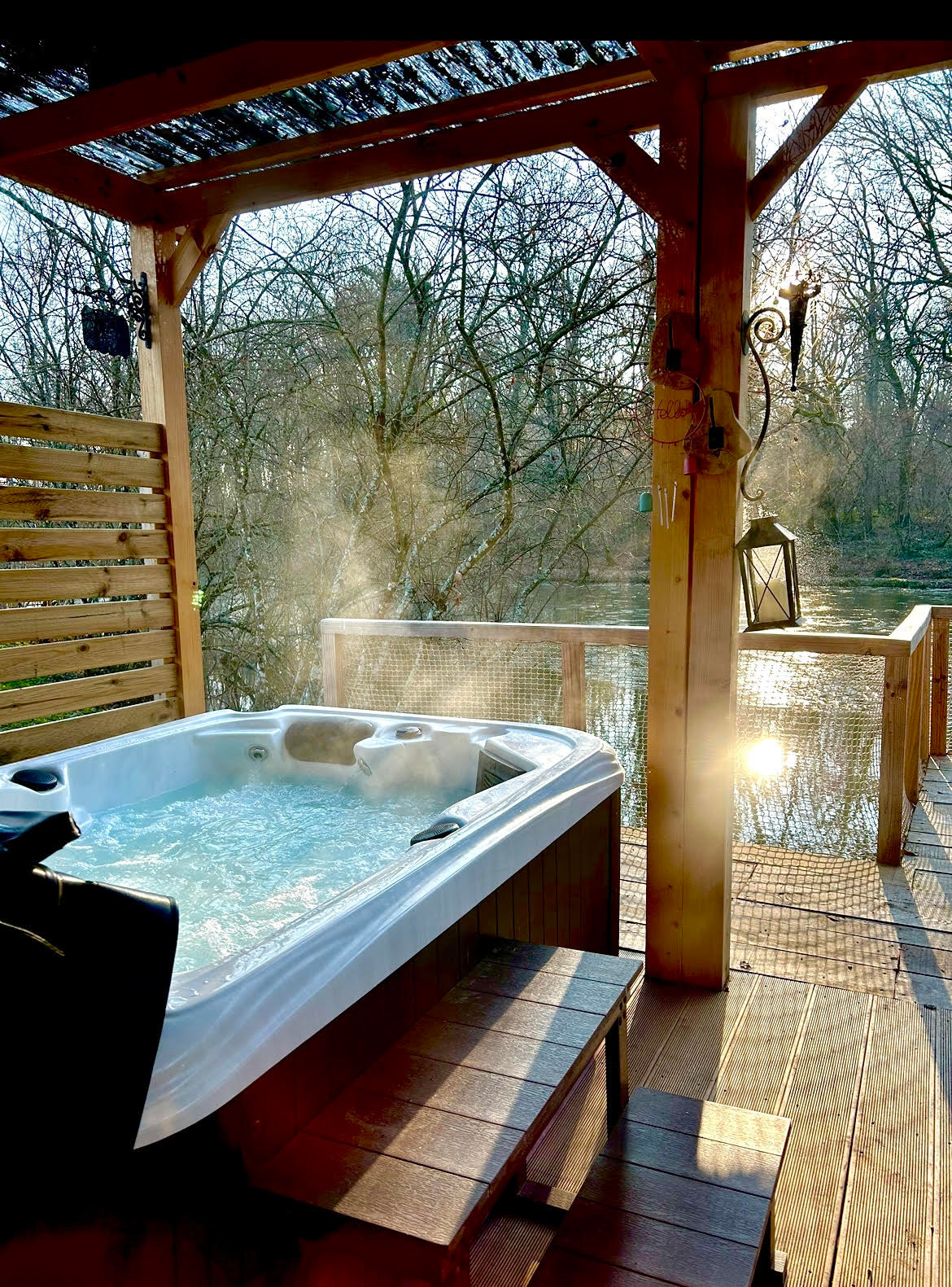 Cabanes avec Spa