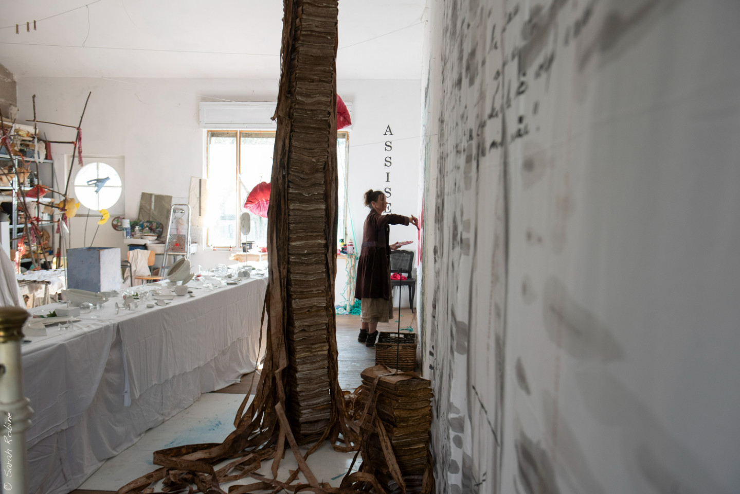 Visite de l'atelier