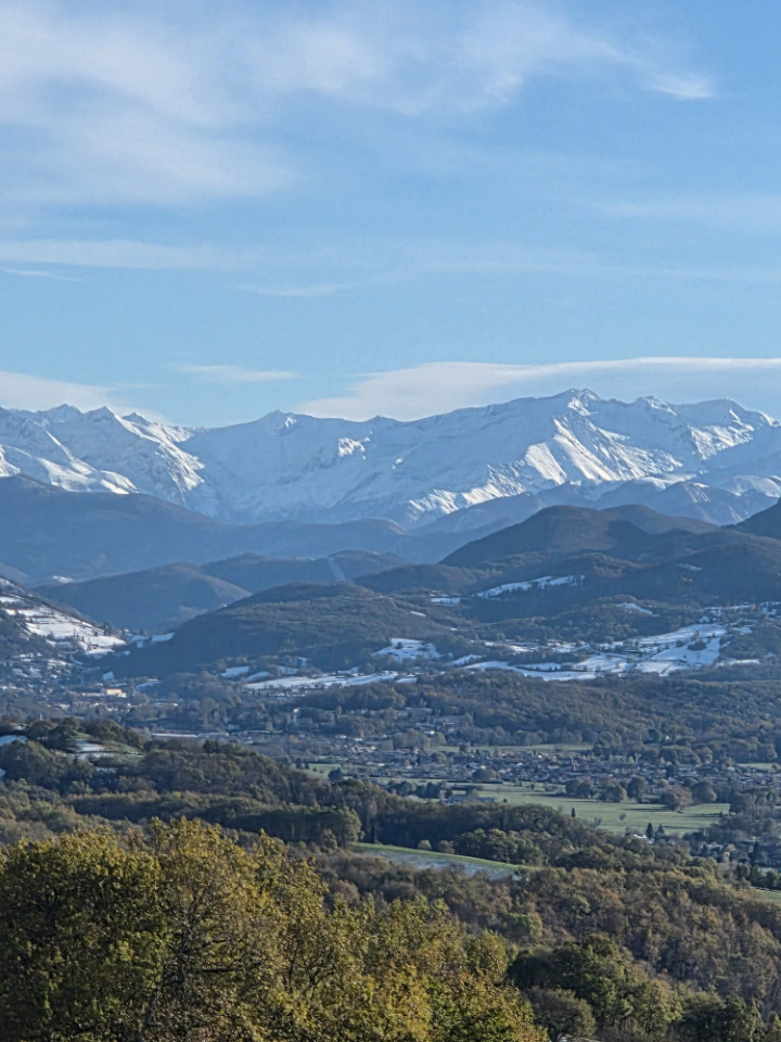 Face aux Pyrénées
