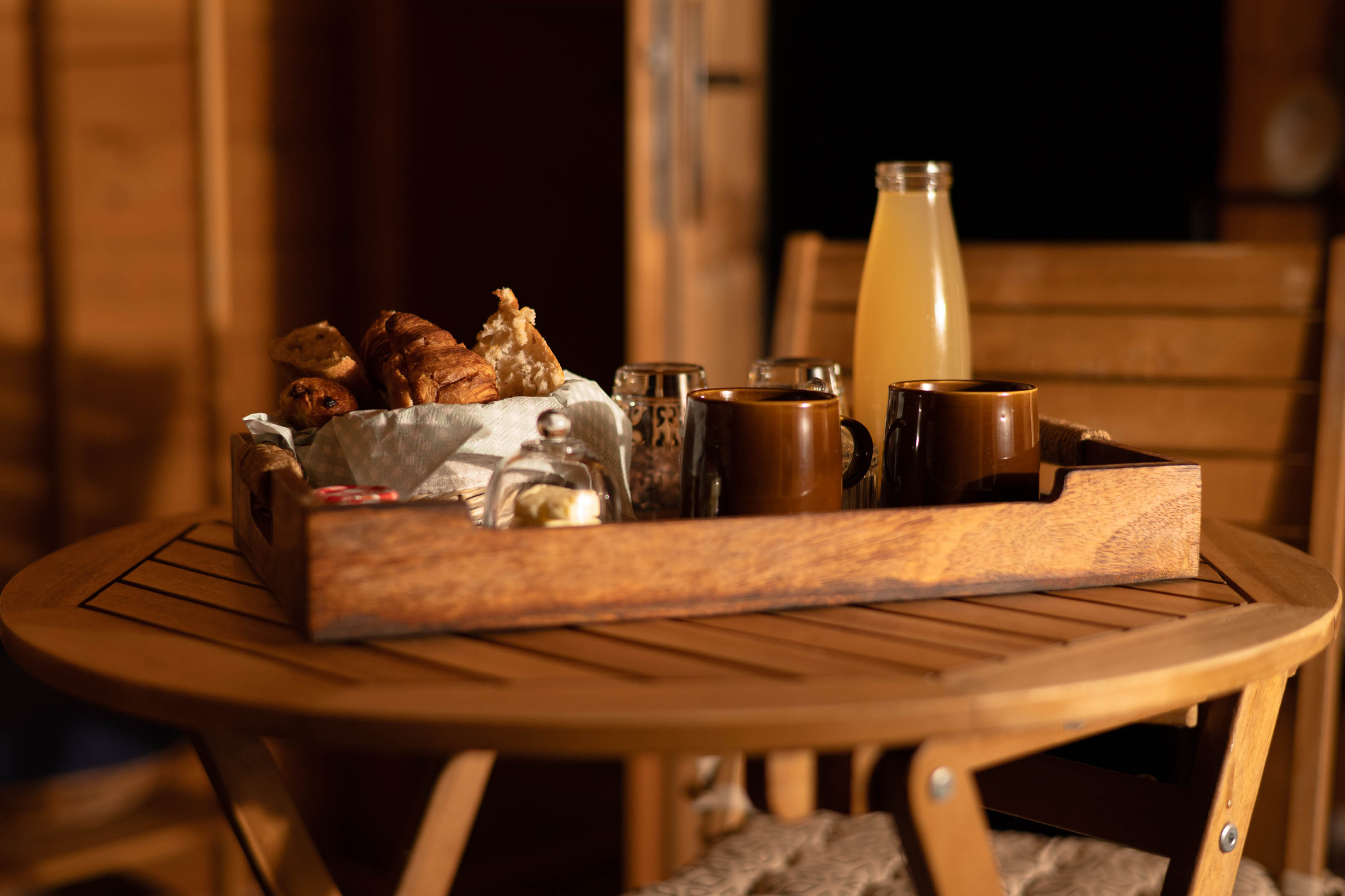 Le Petit-Déjeuner des Cottages du Loir
