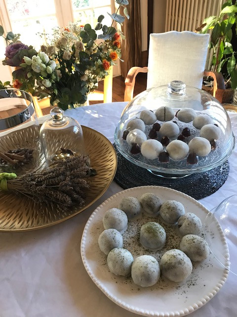 Atelier mochi au sésame noir