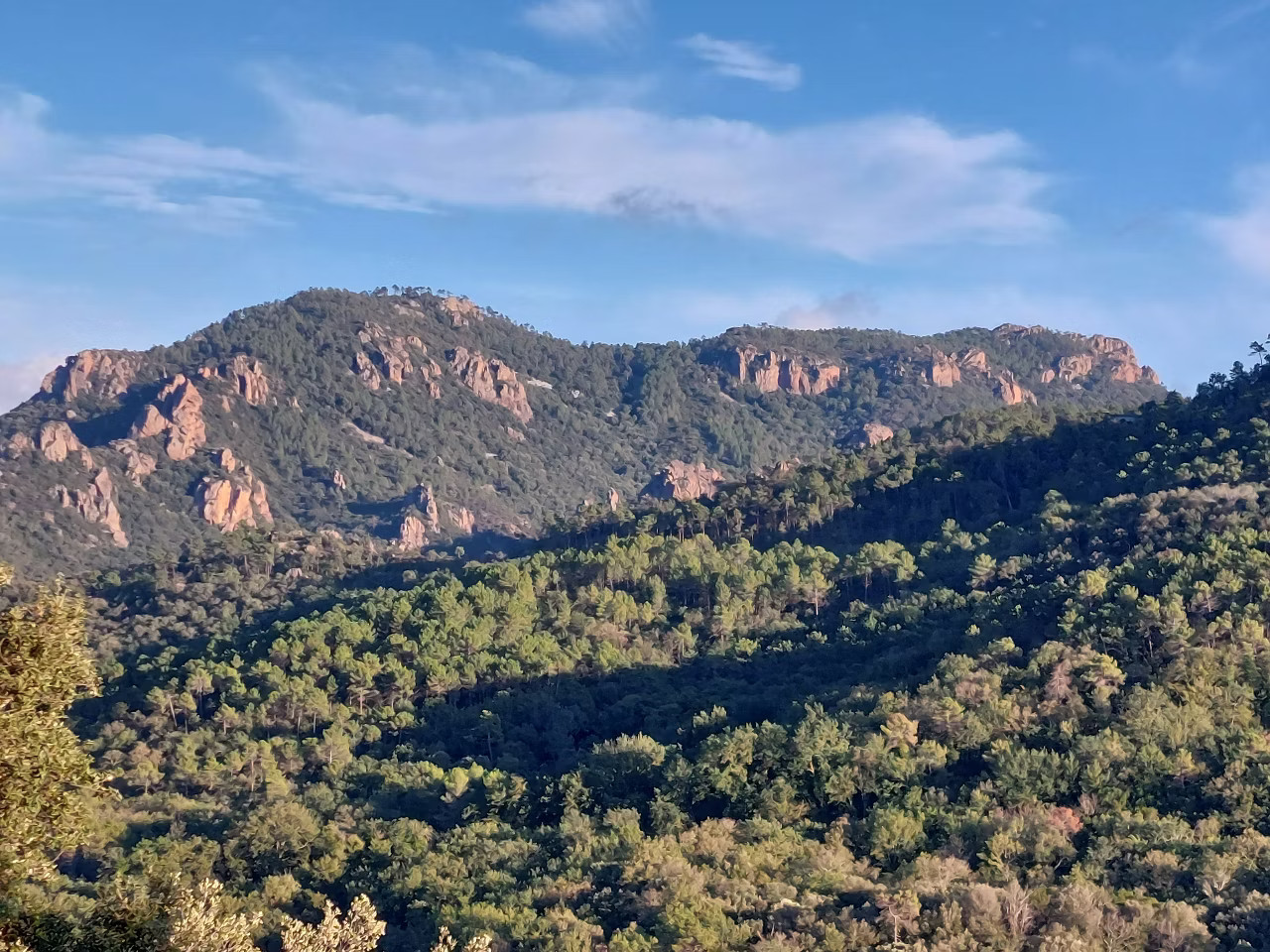 Maison bioclimatique nichée au coeur du massif de l'Estérel