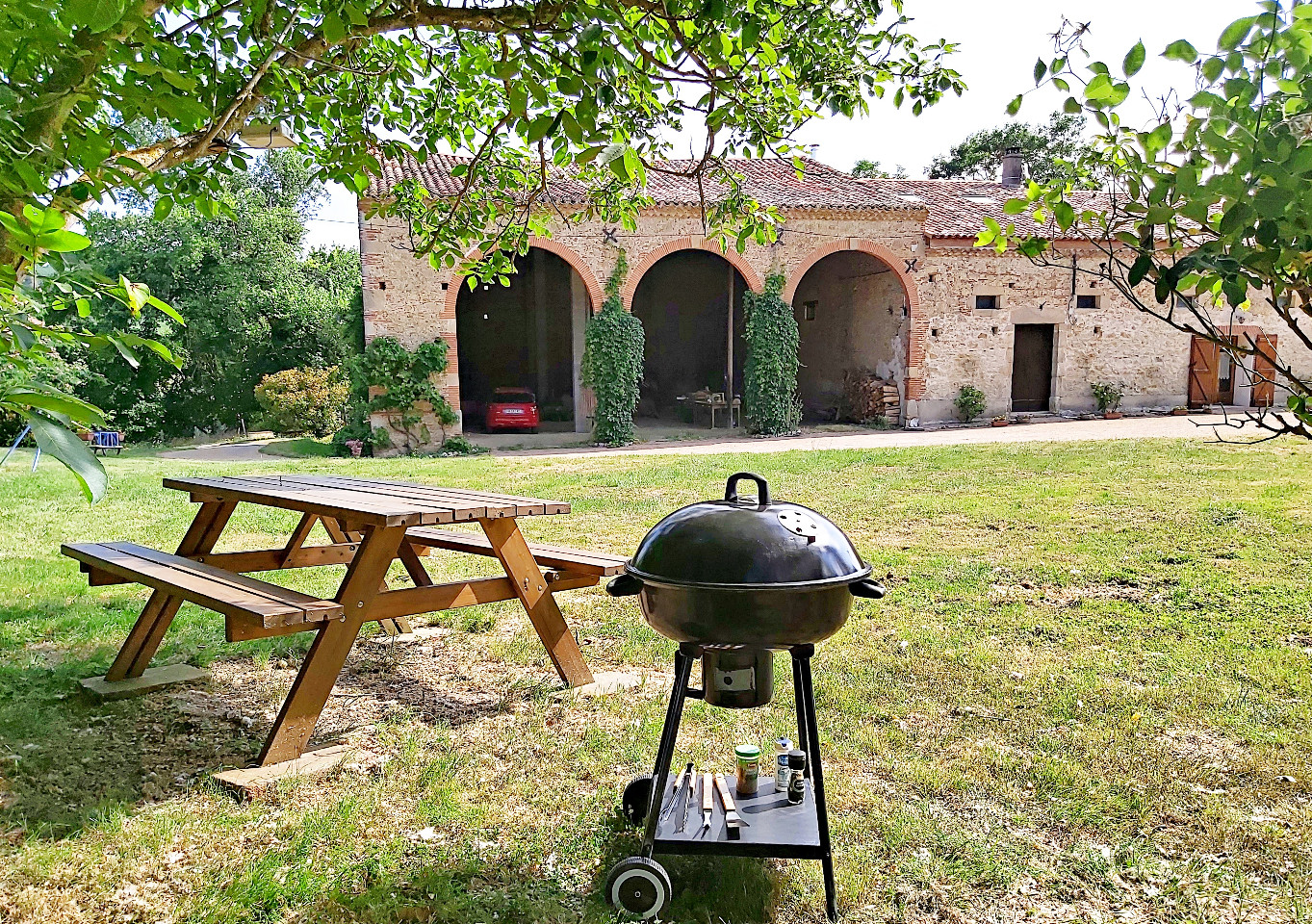 Jardin & nature • Détente, repas en plein air & couchers de soleil