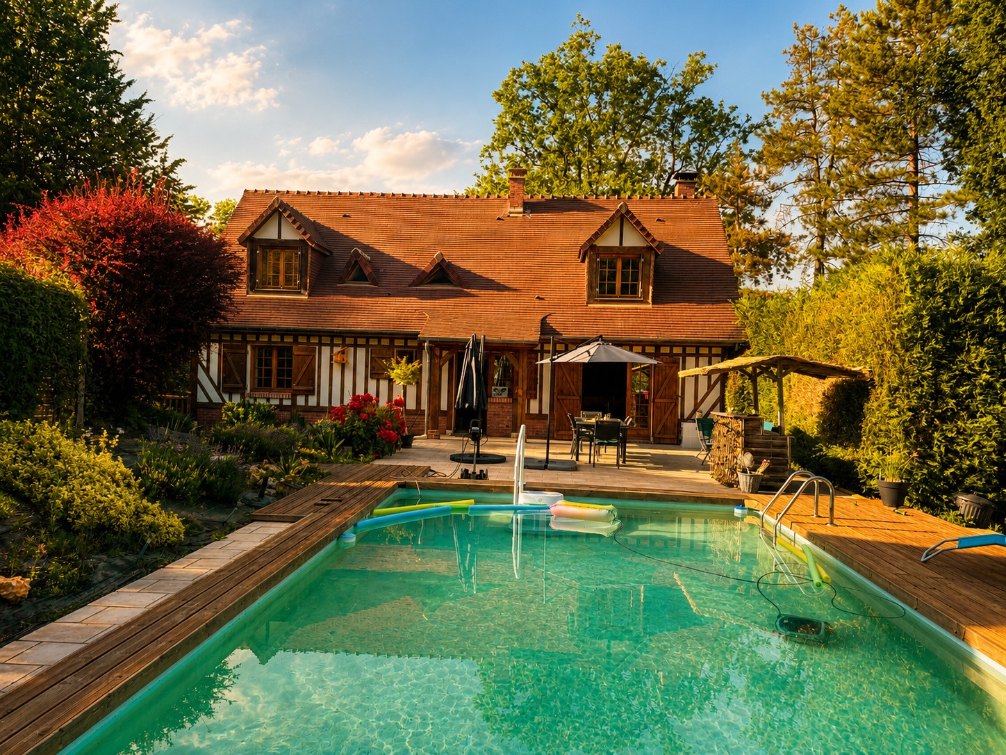 Piscine chauffée