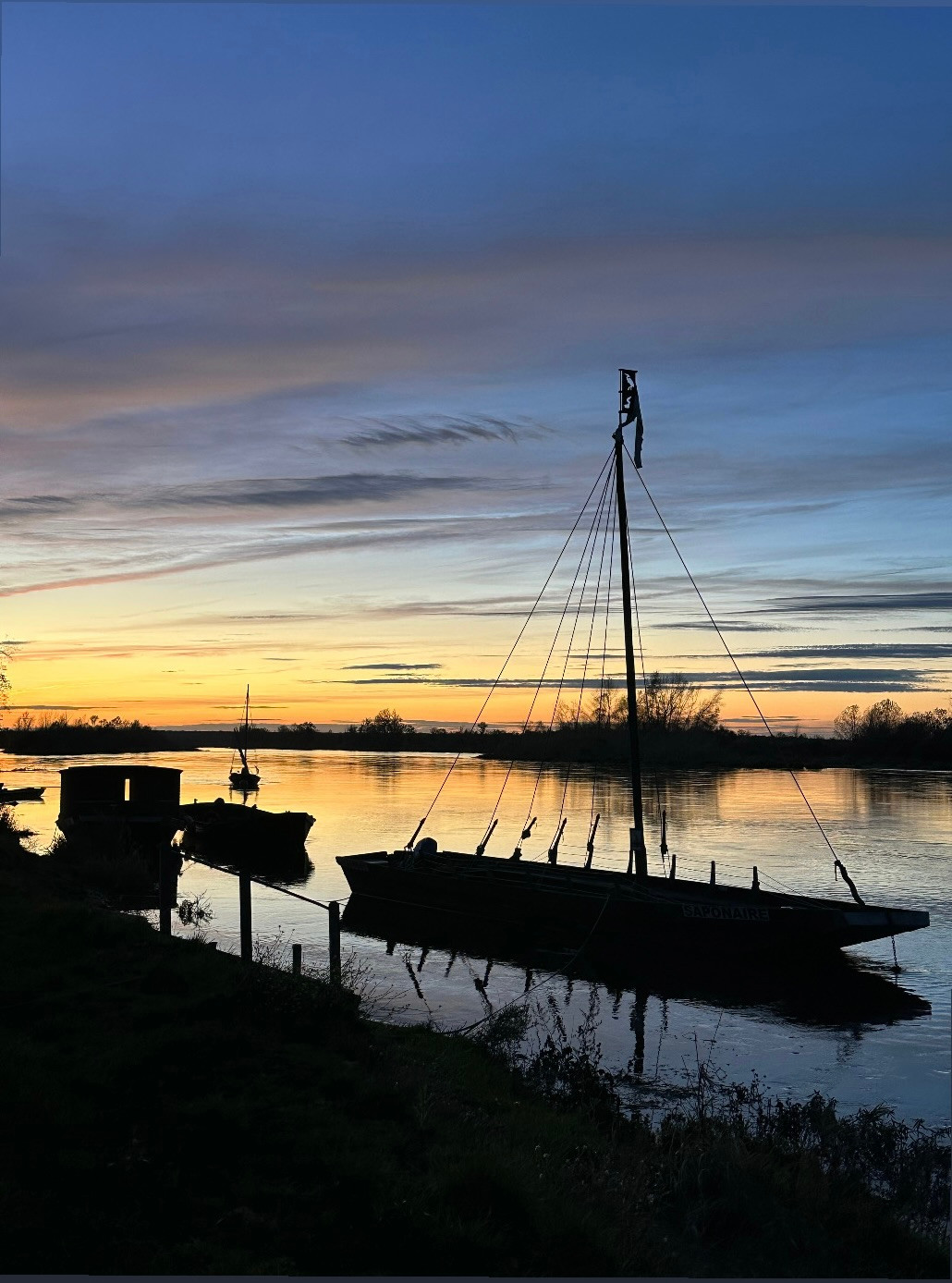 Les couchers de soleil sur le fleuve royal