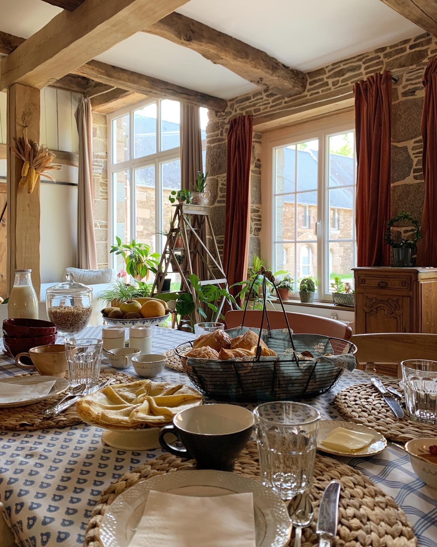 Petit déjeuner maison et de saison