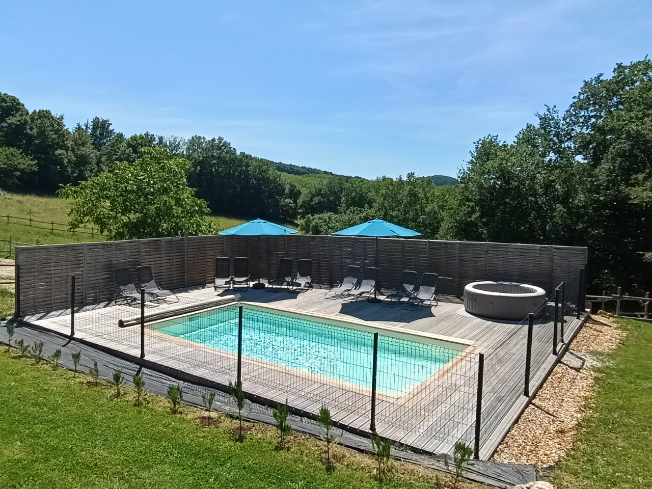 Piscine reposante